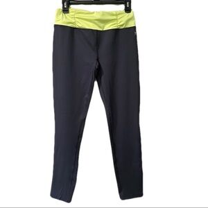 Danskin Fitted Active Pants Size Medium Green-Gray